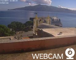 Collegamento alle immagini live della web cam sul Porto di Santa Marina Salina